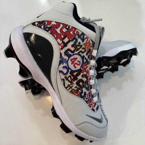 Nike Griffey 2  Jackie Robinson Day MCS Sz 11 Mens Multicolor Baseball Cleats main image 3